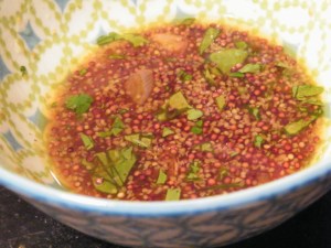 mustard vinaigrette dressing